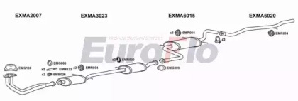 Система выпуска ОГ EuroFlo MA32315 3004